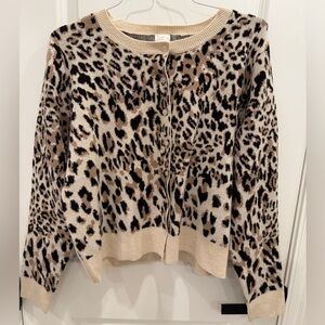 A New Day Animal Print Cardigan